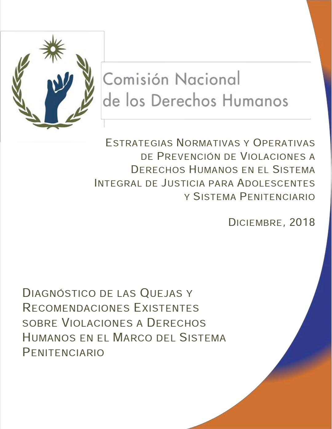 ESTRATEGIAS NORMATIVAS Y OPERATIVAS DE PREVENCIÓN DE VIOLACIONES A DERECHOS HUMANOS EN EL SISTEMA INTEGRAL DE JUSTICIA PARA ADOLESCENTES Y SISTEMA PENITENCIARIO