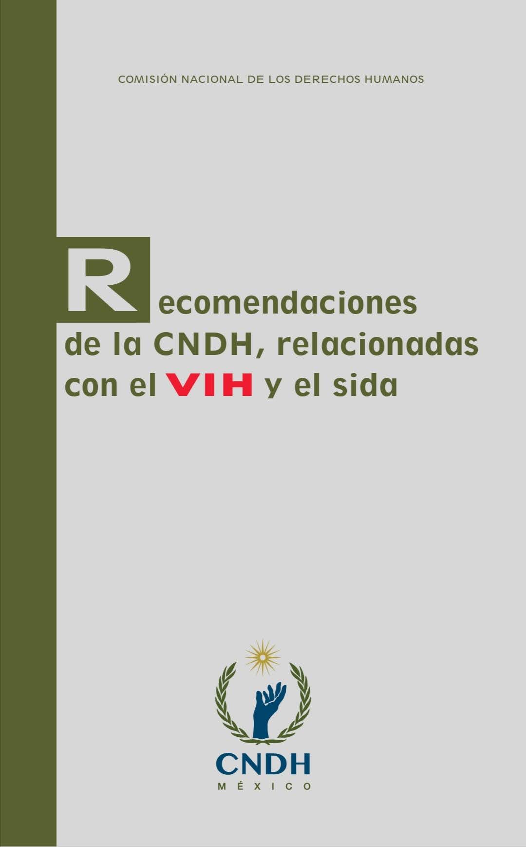 Recomendaciones de la CNDH, relacionadas con el VIH y el sida