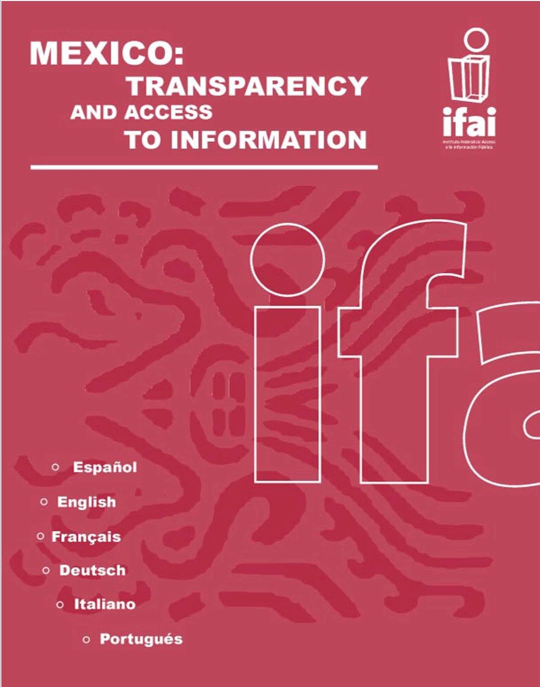 MÉXICO: TRANSPARENCIA Y ACCESO A LA INFORMACIÓN