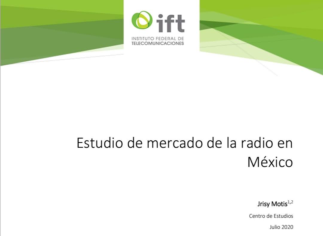 Estudio de mercado de la radio en México