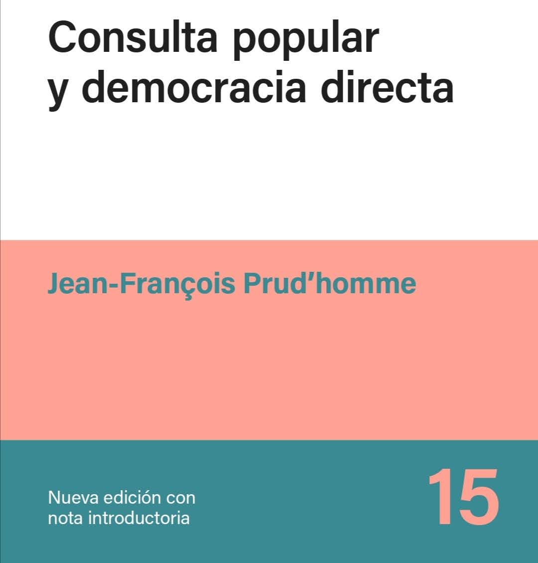 Consulta popular y democracia directa
