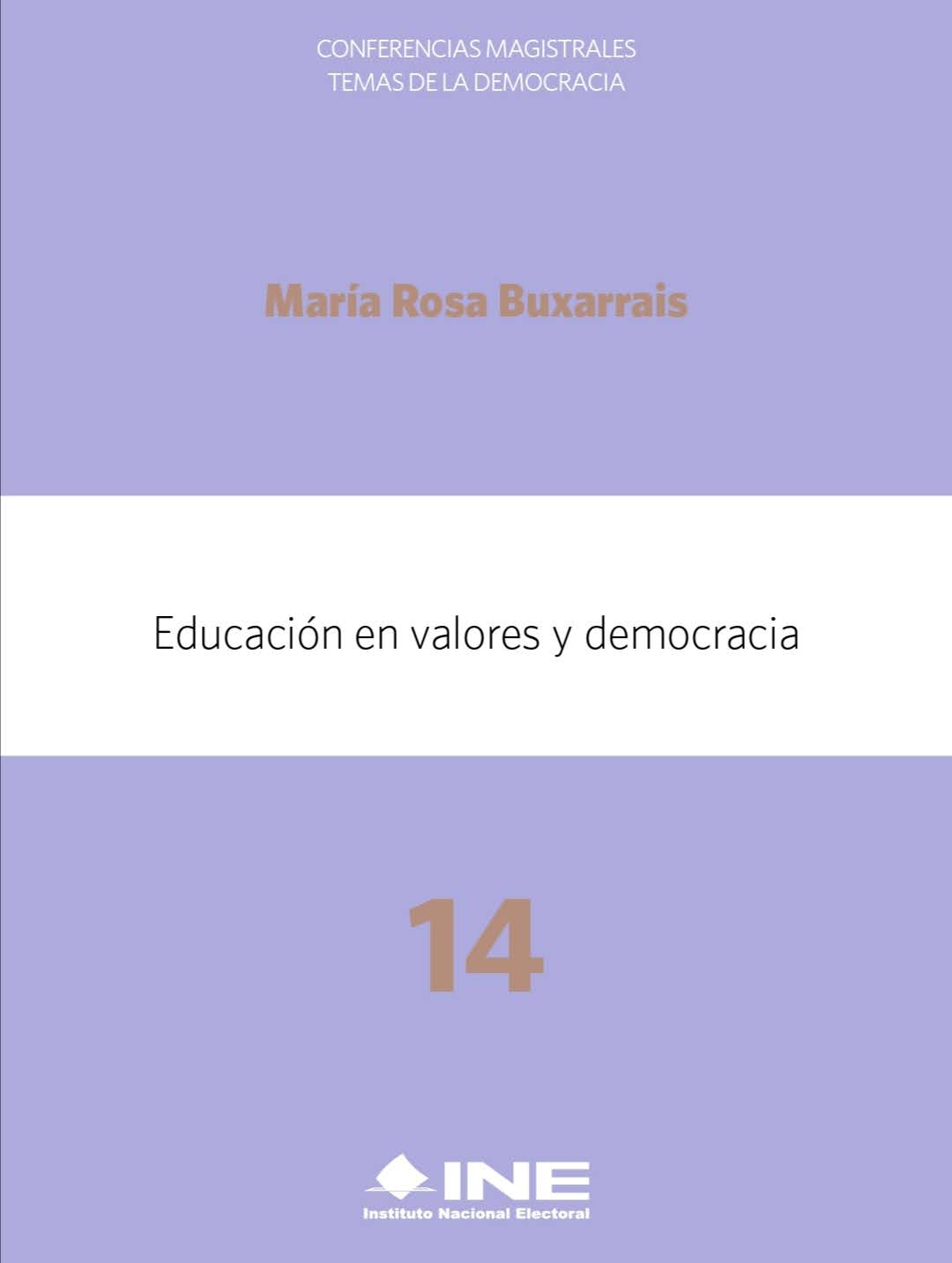 Educación en valores y democracia