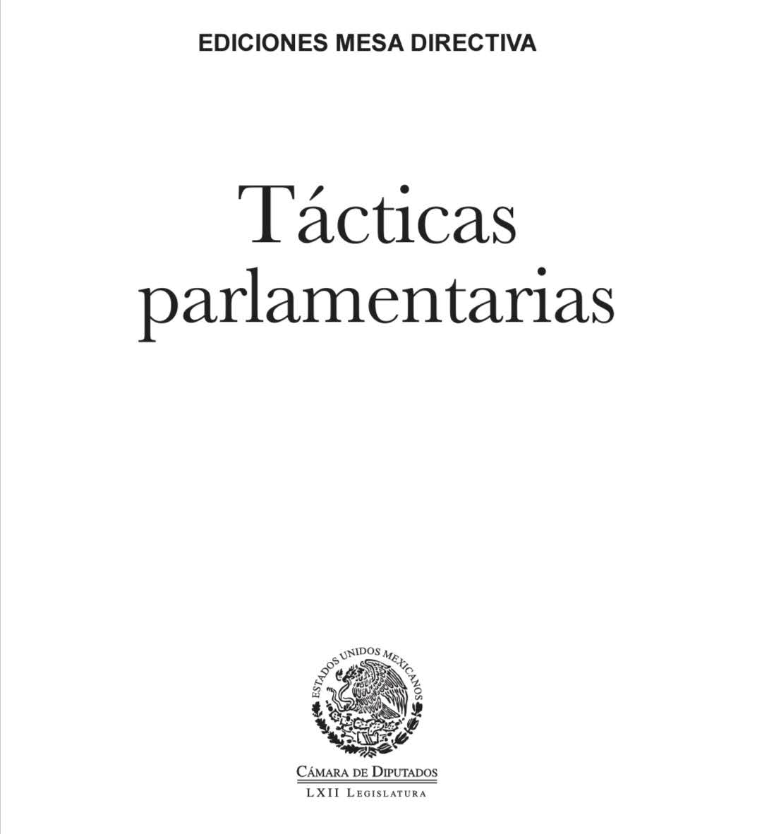 Tácticas parlamentarias